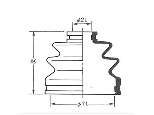 セイケン(Seiken) ドライブシャフトブーツキット SB13 600-00013