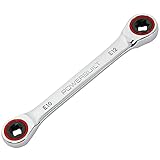 Powerbuilt 641760 Ratcheting Double Box-End E-Star Wrench - E10/E12