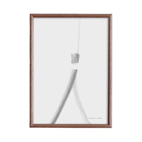 府中市の家具 FRAME TIPO A4サイズ ウォールナット[No.593-01] / 額縁 木製 フレーム インテリア 広島県