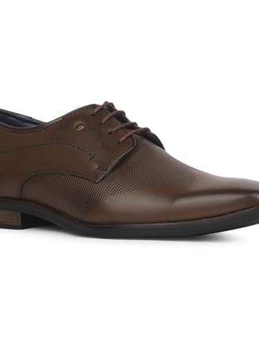 Image of Bata Men's Derby Shoes | Elegant and Comfortable Formal Footwear | Durable Construction.