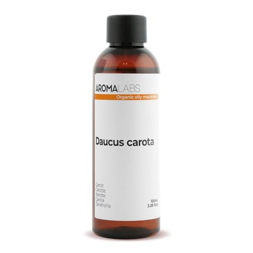 Carota BIO (Daucus carota) - 100 mL - Macerato Oleoso Certificato Cosmos - Aroma Labs - Made in France