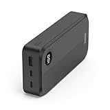 aukey batterie externe 20000mah nintendo switch RECHARGE PLUSIEURS APPAREILS EN MÊME TEMPS : Équipé de 2 ports USB‑C et 1 port USB‑A, il recharge simultanément smartphone, tablette, écouteurs ou batterie externe sans compromis