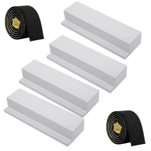 Kit de relleno de espuma para aires acondicionados en forma de U para mejorar el sellado del aire y reducir la tensión en los sistemas de calefacción y refrigeración (B)