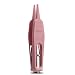 Womdee Infant Nose Cleaning Tweezers with LED Light, Round-Head Baby Ear Nose Navel Cleaner Clip Tool, Smart Solution for Toddler Booger