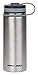 Simply Simily Stainless Steel Double Walled Vacuum Insulated Water Bottle with Wide Mouth Opening, 18 oz - Silver