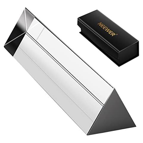 NEEWER 6 inch Triangular Prism for Photography Cover