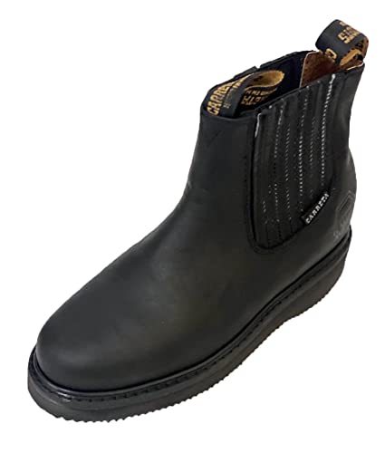 Men Genuine Leather Cowboy work Botine Boots handmade in Mexico