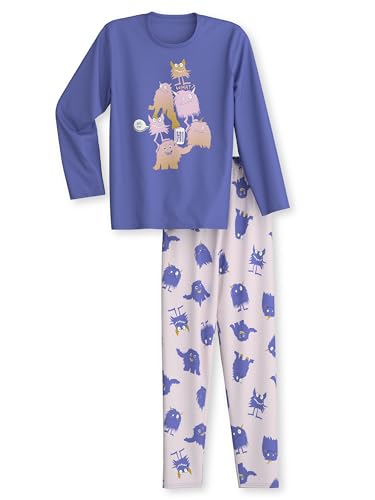 Pijama fille Calida Kids Monsters pour les soirées cocooning en famille