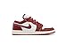 Nike Air Jordan 1 Low SE Big Kids' Shoes (FJ3465-160, White/Lobster/Sail/Dune Red) Size 4.5