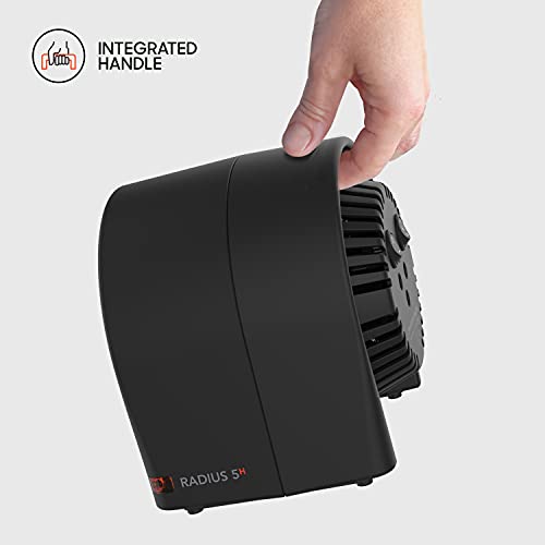 Sharper Image Radius 5H Personal Space Heater, Black #TOP3