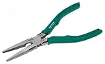 Screw removal / extractor gripping pliers long nose style , with unique non-slip jaws for quickly extracting damaged / stuck screws. ENGINEER PZ-60 Neji-Saurus,Silver,Φ2~5.5mm用