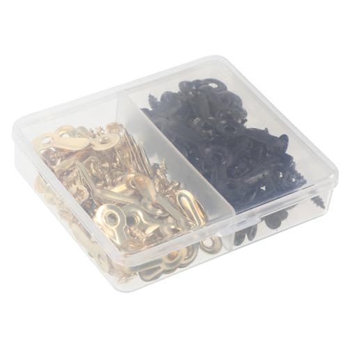 Image of 360pcs Picture Frame Backing Clips with Screws Turn Buttons for Easy Photo Hanging and Replacement Hardware for Crafts and Wall Decor