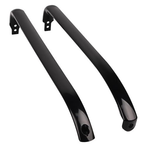 puxyblue WR12X22183 Black Refrigerator Door Handles 2 Pack Set Compatible for GE Refrigerator - Replaces AP5948588 PS9494525 GTH18GBDCRWW 3290412 WR12X11009
