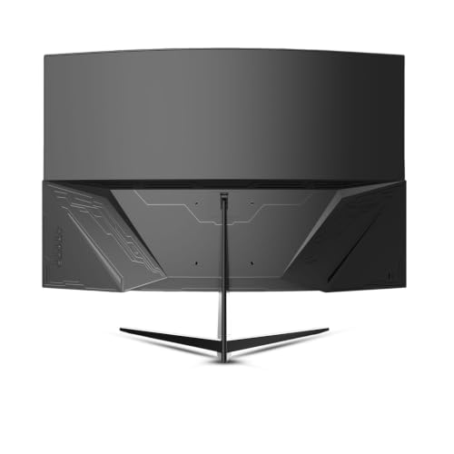 Image of ZZA 32 Inch Curved Monitor 180Hz Gaming Computer Monitor FHD 1920x1080p VA Panel 1500R Curvature, Supports AMD FreeSync, HDR10, HDMI and DisplayPort, 120% sRGB Color Gamut, 1ms Response Time, Black