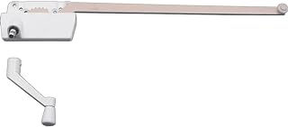 Prime-Line Products TH 23031 Single Arm Operator with 13-1/2-Inch and Crank, Right Hand, White