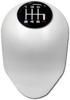 10x1.25mm Thread 6 speed JDM Drift White Shift Knob for 03-08 2003-2008 Nissan 350Z Fairlady Z
