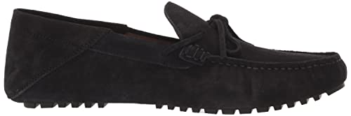 Image of BOSS Women's Suede Slip-on Moccasins with Top Bow Detail