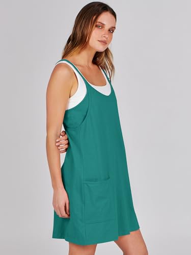 Image of ANRABESS Women Athletic Dress Summer Tennis Workout Active Sports Mini Romper Dress Built in Shorts Travel Vacation Clothes