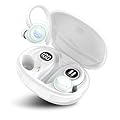 AI Cuffie Traduzione, 3 in 1 Auricolari di Traduzione linguistica in tempo reale Bluetooth 5.4, 164 lingue(con app),Cuffie Bluetooth 48 ore con microfono ENC, ideali per studio, viaggi e affari Crema