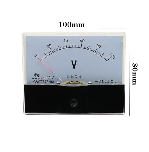 Ampèremètre analogique 44C2 DC pour tableau de commande atelier bricolage