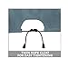 Oceansouth Custom Fit Cowling Storage Covers for Yamaha Outboard Engine (F50H-F70A 4CYL 996cc (From 2010 up to 2024)) (For storage only)