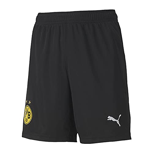 Puma BVB Gk Replica Short Jr Knitted Shorts - Black, 116