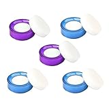 SOPOTUTU 5 Stück Fingerspitzenbefeuchter Schwämme für Büro und Bank Langlebige Sichere...