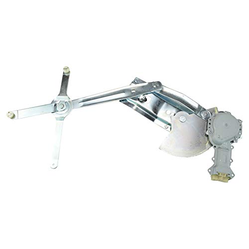 Image of TRQ Power Window Regulator w /Motor Front Right Passenger Compatible with GMC Chevy Pickup Truck