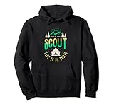 Design scout parfait pour tous les scouts de camping qui veulent montrer son amour pour le scoutisme dans les bois et le camping. Motif scout amusant