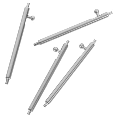 HORIALENCE Pasadores de Reloj de Acero Inoxidable 1,5x20 Mm, Kit de 4 Piezas para Correas, Accesorios de Reloj de Liberación Rápida, Herramienta Práctica para Reparación y Cambio de Correa