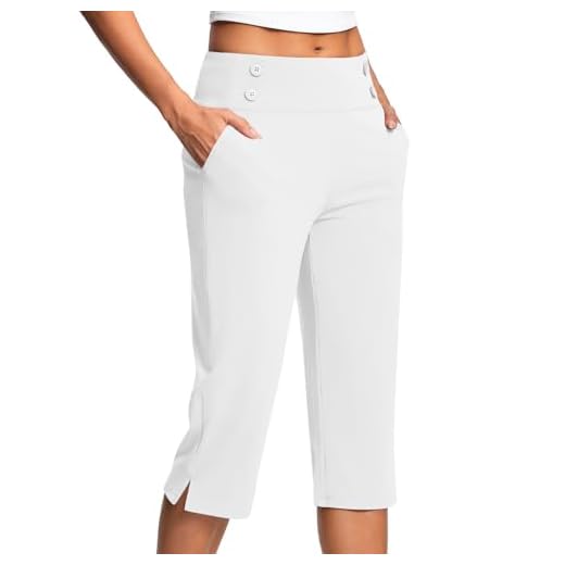 Elegant Women's Cropped Trousers