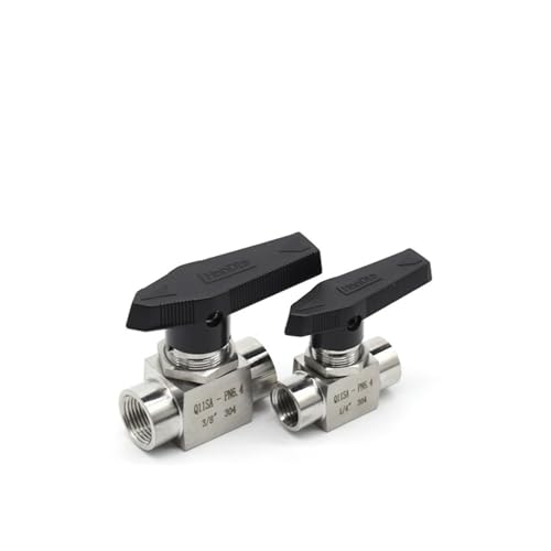 Robinet à boisseau sphérique 3/4 femelle étanche en acier inoxydable 304 à 2 voies - 3