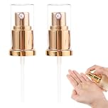 2 Pcs Replacement Foundation Pump for Estee Lauder Double Wear, Foundation Pump Replacement for Estee Lauder, Travel Friendly Design (Gold)