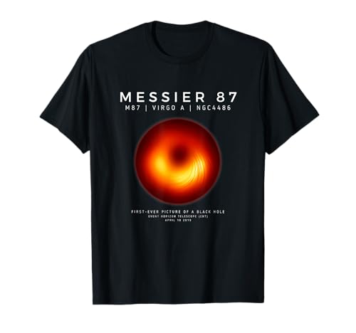 Messier 87 BlackHole in polarisiertem Licht T-Shirt