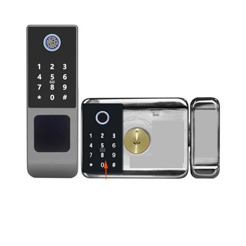 �X�}�[�g���b�N �w��F�؃Q�[�g�h�A���b�N ���O�p �h�� �X�}�[�g �����R���A�v���J�[�h�t�� Eletronico Digital(Double-sided)