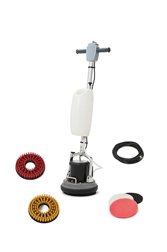 10' Heavy-duty Multi-Functional Floor Buffer Polisher Machine - Clean, Buff, Scrubb and Polish with...