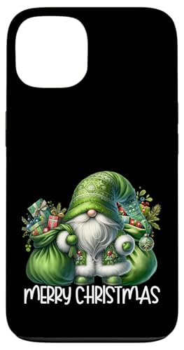 Merry Christmas GNOME with Santa Outfit For Xmas Holiday Carcasa para iPhone 13