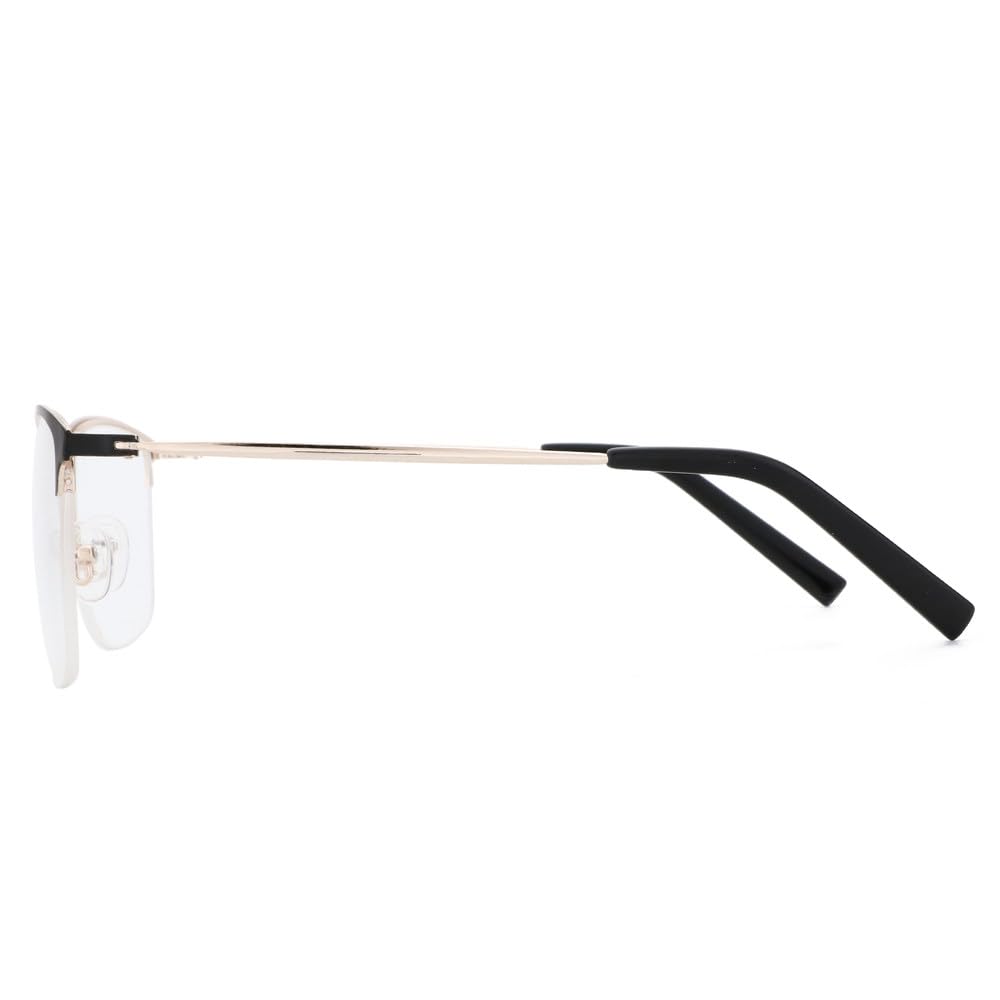 Okulary z metalową oprawką w stylu fashion