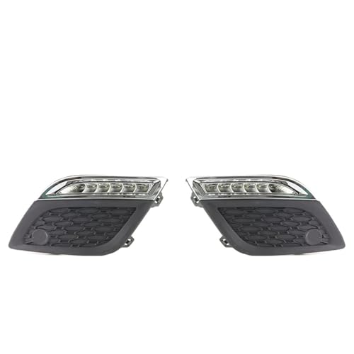 Feux phares voiture premium avec cache antibrouillard chromé et feux de jour à LED Volvo XC60