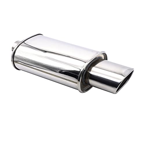 Tuyaux d'échappement voiture en acier inoxydable 63mm pour remplacer un silencieux rouillé ou aphone