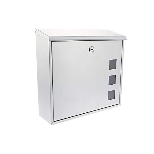 G2 Trading Company 61 - G2 empresa comercial buzón de acero 0 aire - plata