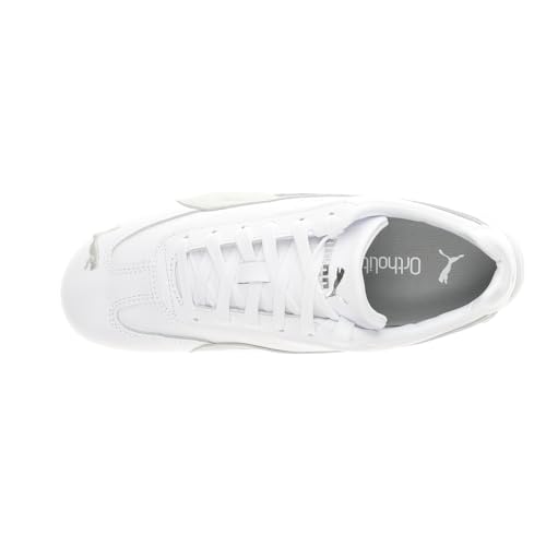 PUMA Womens Speedcat Leather Lace Up Sneakers Shoes Casual - White - Size 5.5 M4