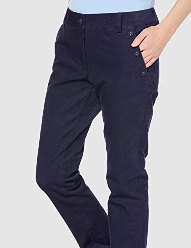 [キャロウェイ] レディース ロングパンツ 発熱 (コーデュロイ・8WAYストレッチ) / 241-0226805 / ゴルフ ウェア 120_ネイビー 日本 M (日本サイズM相当) 3枚目