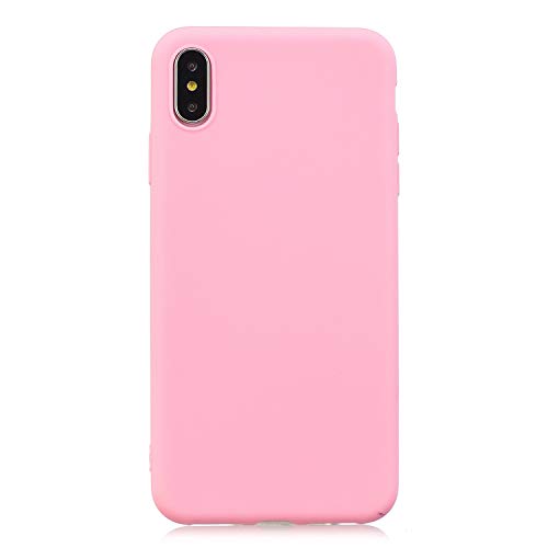 FNBK iPhone Xs Case Silicone Colorful Series Pattern Flexible Soft TPU Rubber Gel Back Case for Girls Shockproof Protective Cover