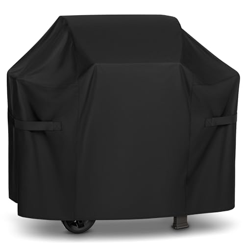 Grillabdeckung für Enders Monroe Pro 4 SIK Turbo/Monroe Pro 3 SIK Turbo(ab 2020) Kansas 3 + 4 Brenner Boston 4 IK mit Kocher 600D Oxford Wasserdicht Gasgrill Abdeckplane 168L x 66B x 116H cm