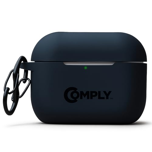 Image of Comply Silicone Protective Case | For Apple AirPods Pro 3, Soft-Touch Matte, Drop /Scratch Resistant Cover, Wireless Charging Compatible