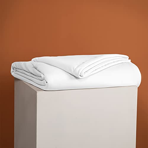 Image of LLanCL Cooling Blankets for Hot Sleepers - Cool Like Ice Cream Lightweight Blanket for Summer with Double Side Cold, Cooling Comforter, Quilt, Fabric for Bed (Queen Size 79 inch x 91 inch White)