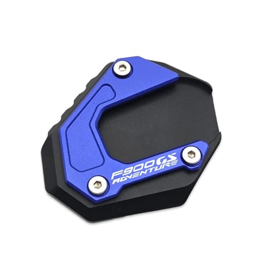 Motorrad Kickstand Pad Für BMW F800GS F900GS ADVENTURE ADV Extender Fuß Seite Stehen Erweiterung Zubehör Straße(F900GS ADV BLUE)