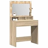 【Esthétique de design moderne】 La coiffeuse moderne met en avant un style épuré, avec des lignes simples et une finition mate. Parfaite pour votre espace personnel, elle se fond dans tout type de déco, et c'est idéal pour vos préparatifs quotidiens. Elle allie élégance et fonctionnalité, s'adaptant à différents styles de chambre sans effort.