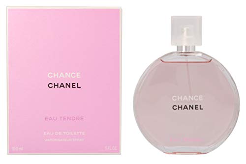 Chanel Chance Eau Tendre Eau De Toilette Spray for Women, 5.0 Fl Oz